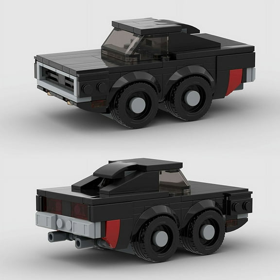 City Vehicle Speed Champions Sport Car Rally MOC Mini Challenger RT Building Blocks Supercar Racing Road Educational Toys Kids