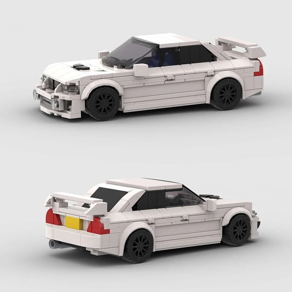 City Vehicle Speed Champions Sport Car Tommi Makinen Edition MOC Building Blocks Supercar Racing Road Educational Toys Kids Gift