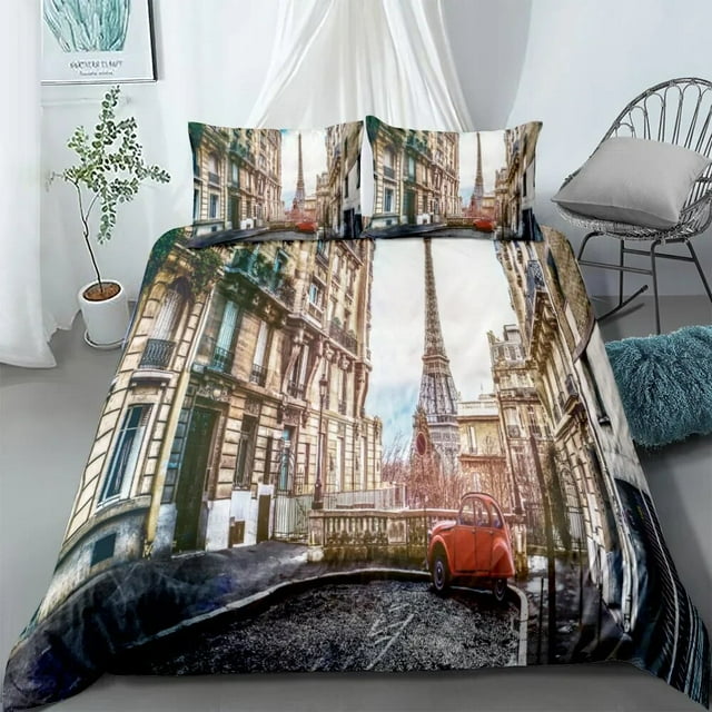 City View Duvet Cover Set Dubai City Night View Single Double King Size