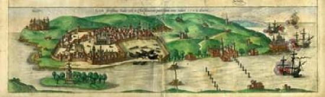 City Views - Goa Canvas Art - Braun & Hogenburg (8 x 24)