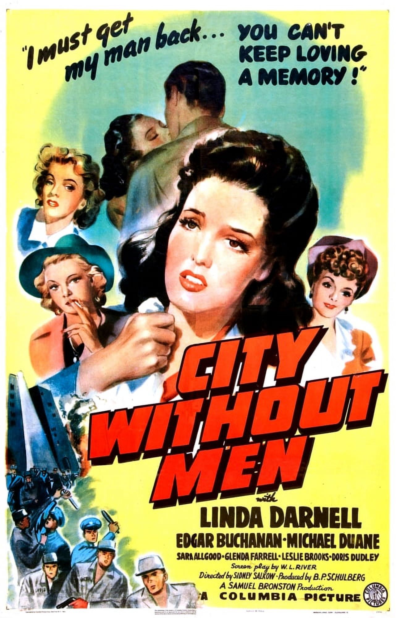 City Without Men U Canvas Art -  (11 x 17)