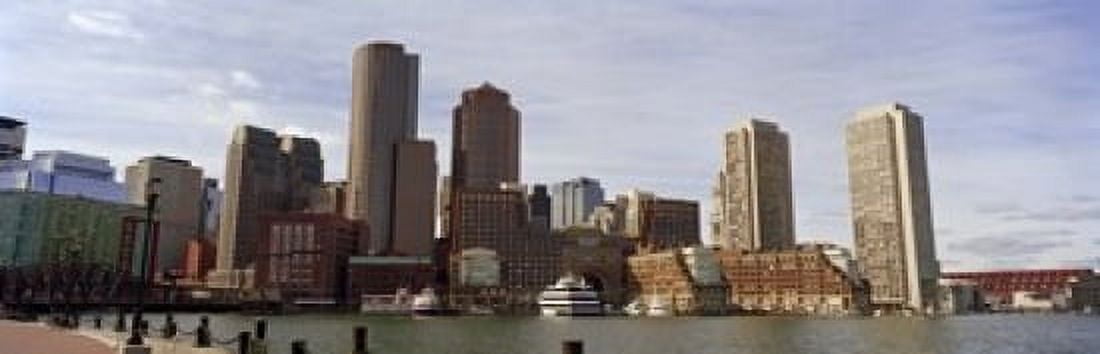 City at the waterfront Fan Pier Boston Suffolk County Massachusetts USA 2010 Canvas Art - Panoramic Images (18 x 6)