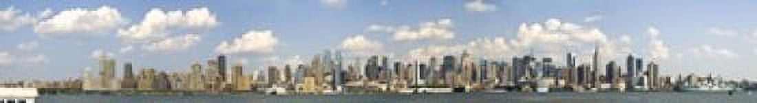 City at the waterfront New York City New York State USA 2010 Canvas Art - Panoramic Images (22 x 4)