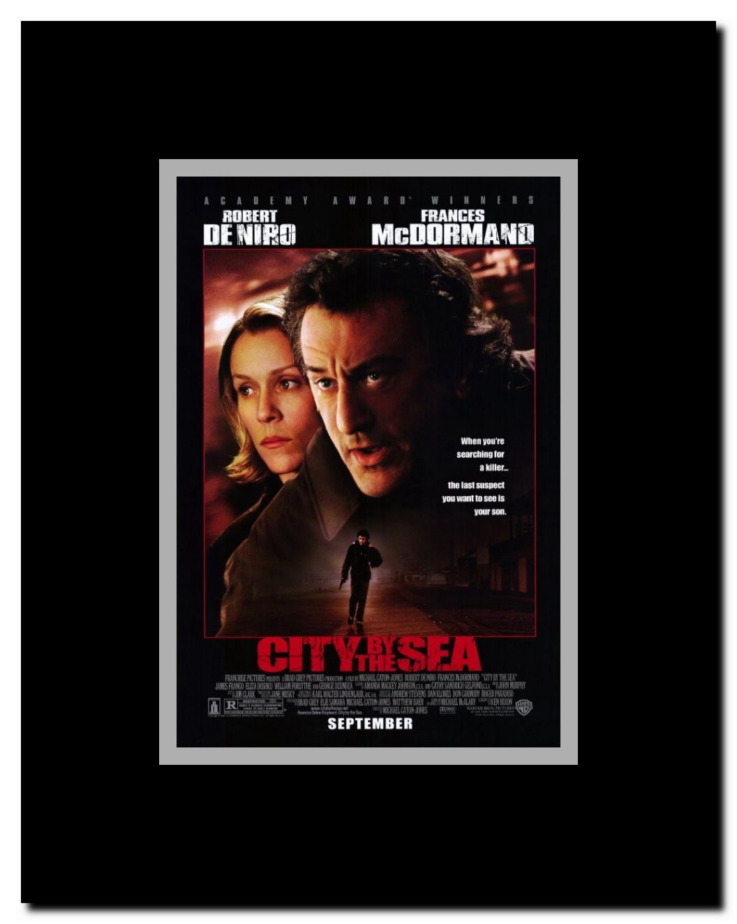 City by the Sea Framed Movie Poster