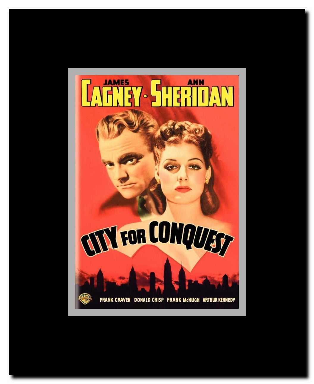 City for Conquest Framed Movie Poster