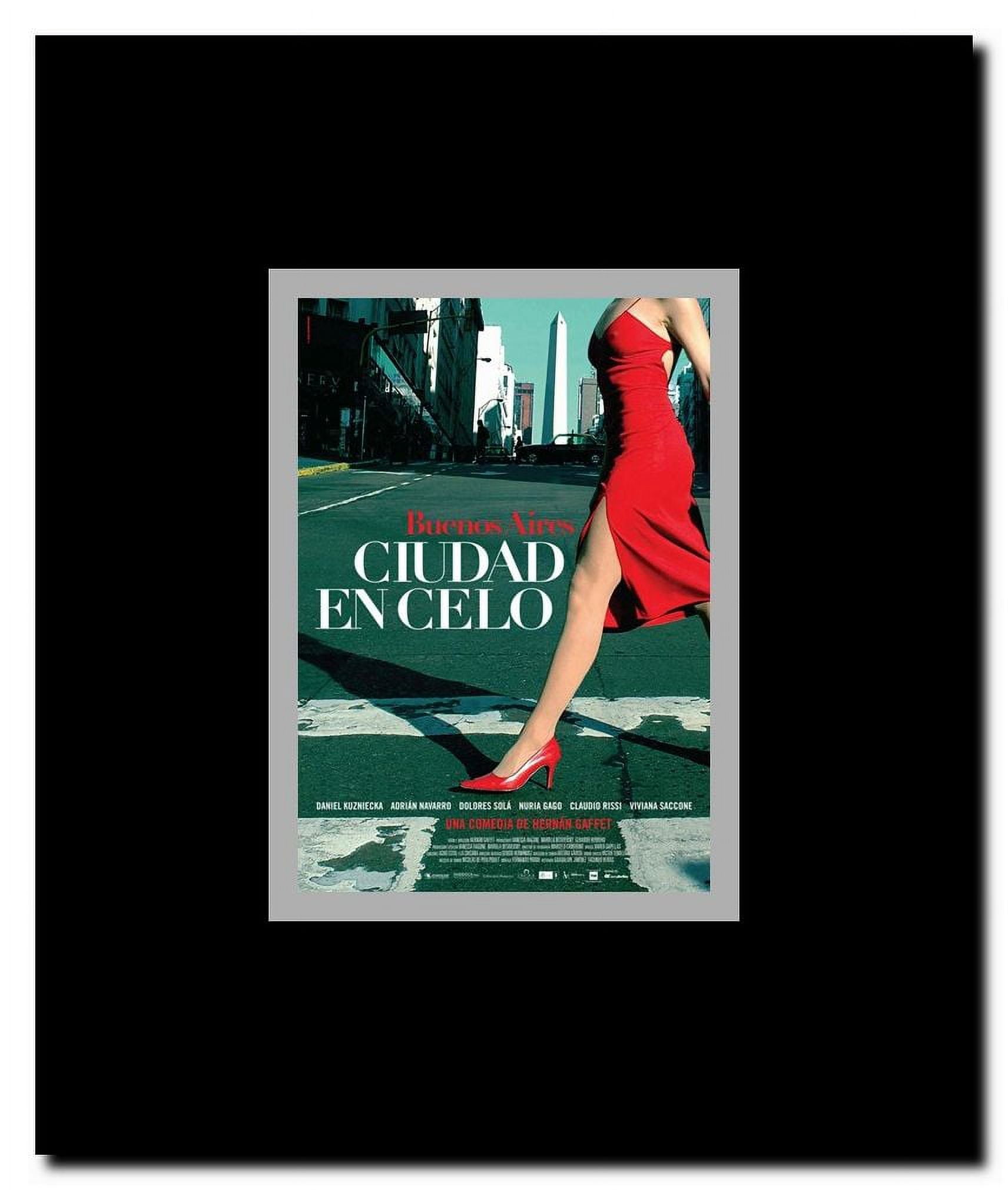 City in Heat Framed Movie Poster
