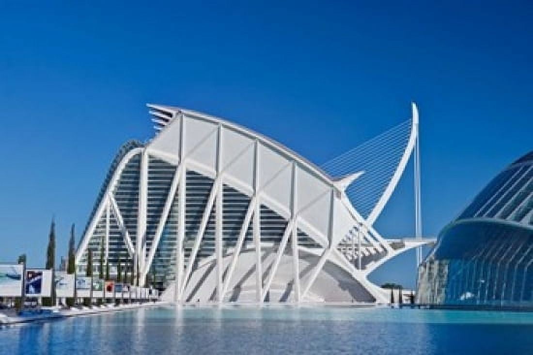 City of Arts and Sciences Valencia Spain Canvas Art - Rob Tilley DanitaDelimont (36 x 24)