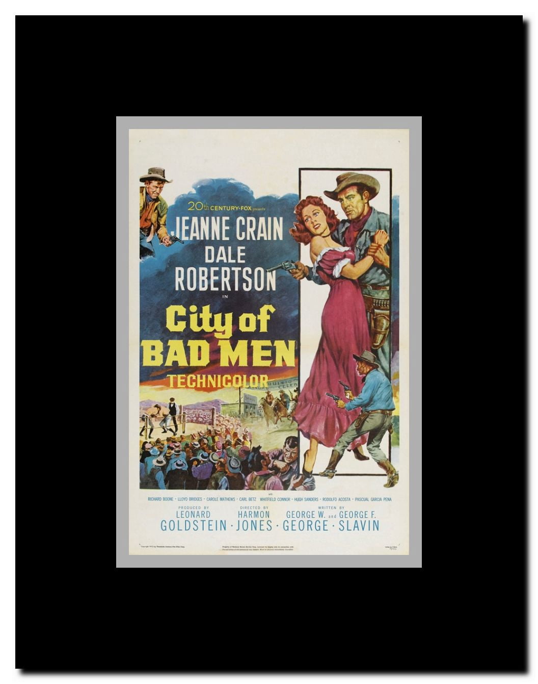 City of Bad Men Framed Movie Poster