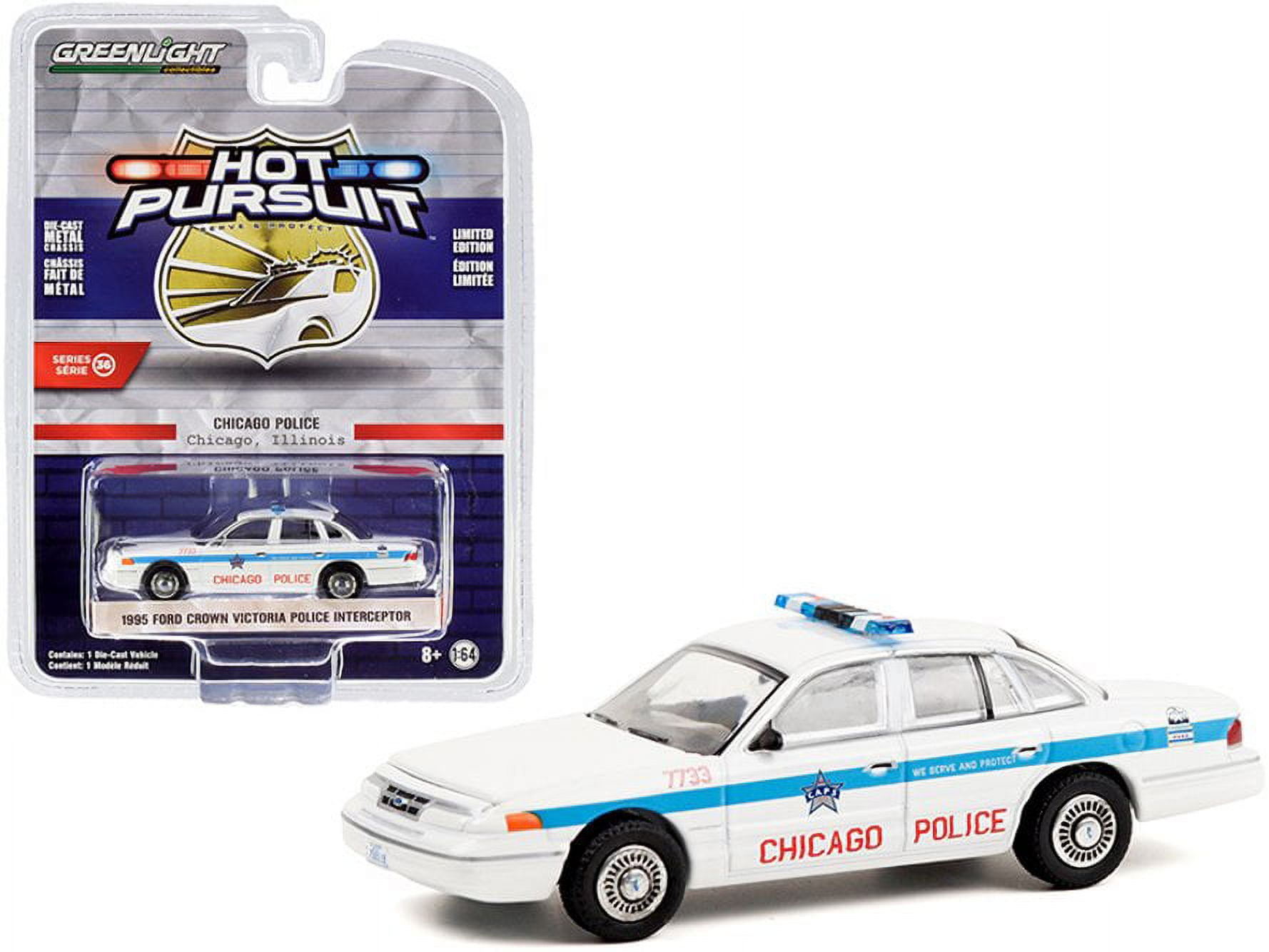 Greenlight 1:64 Orlando City Florida Police Ford Crown Victoria Loose