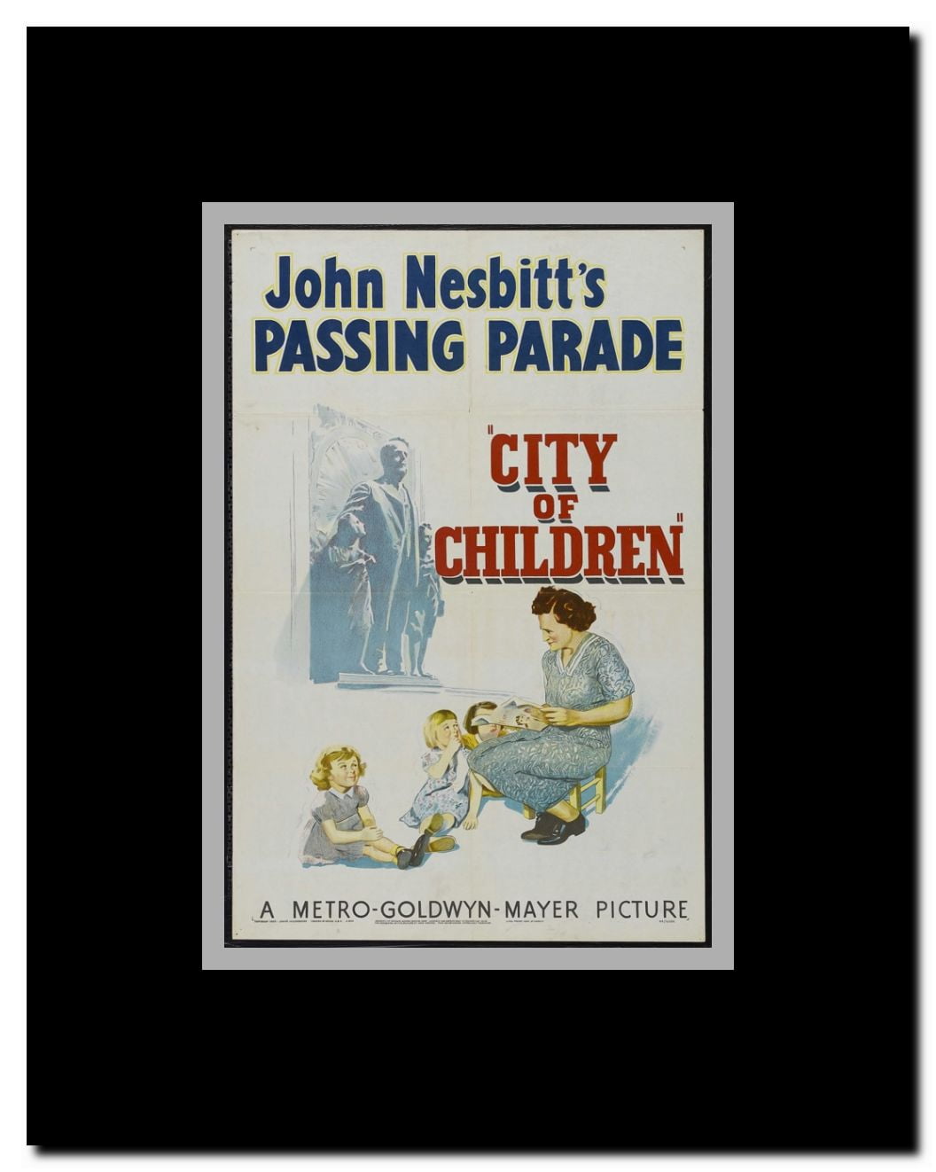 City of Children Framed Movie Poster