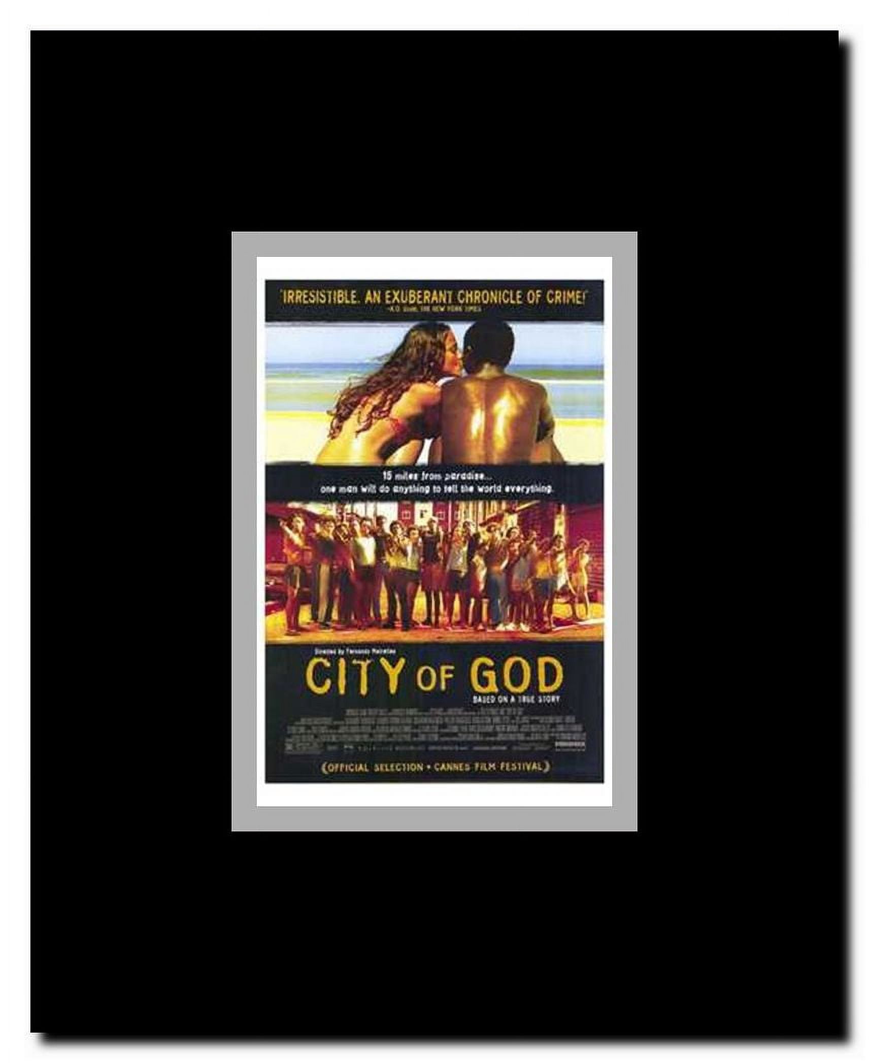 City of God Framed Movie Poster
