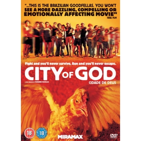 City of God (DVD) Douglas Silva Alice Braga Jefechander Suplino Emerson Gomes Edson Oliveira