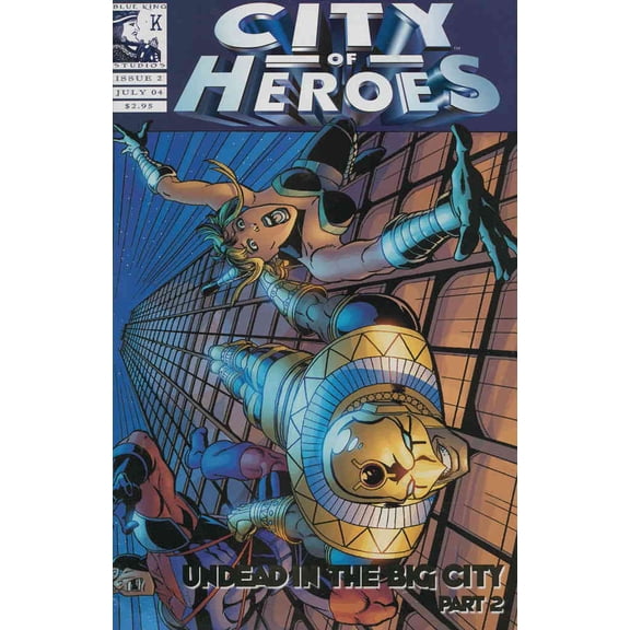 City of Heroes (Blue King) #2 VF ; Blue King Comic Book