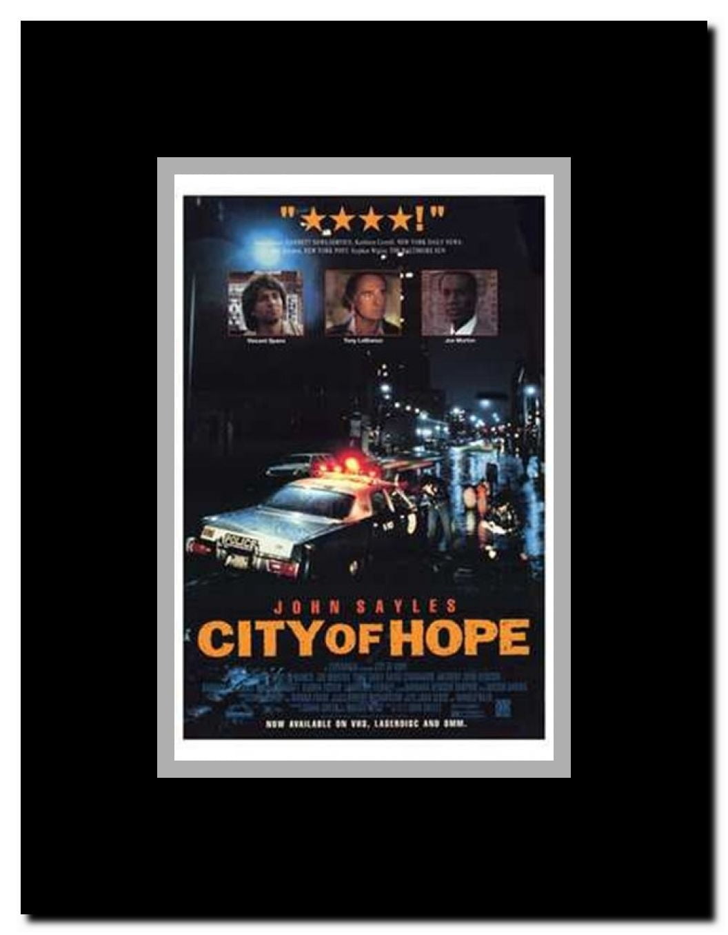 City of Hope Framed Movie Poster