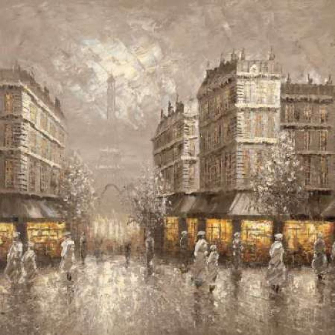 City of Light Canvas Art - Gerard Letellier (24 x 24)