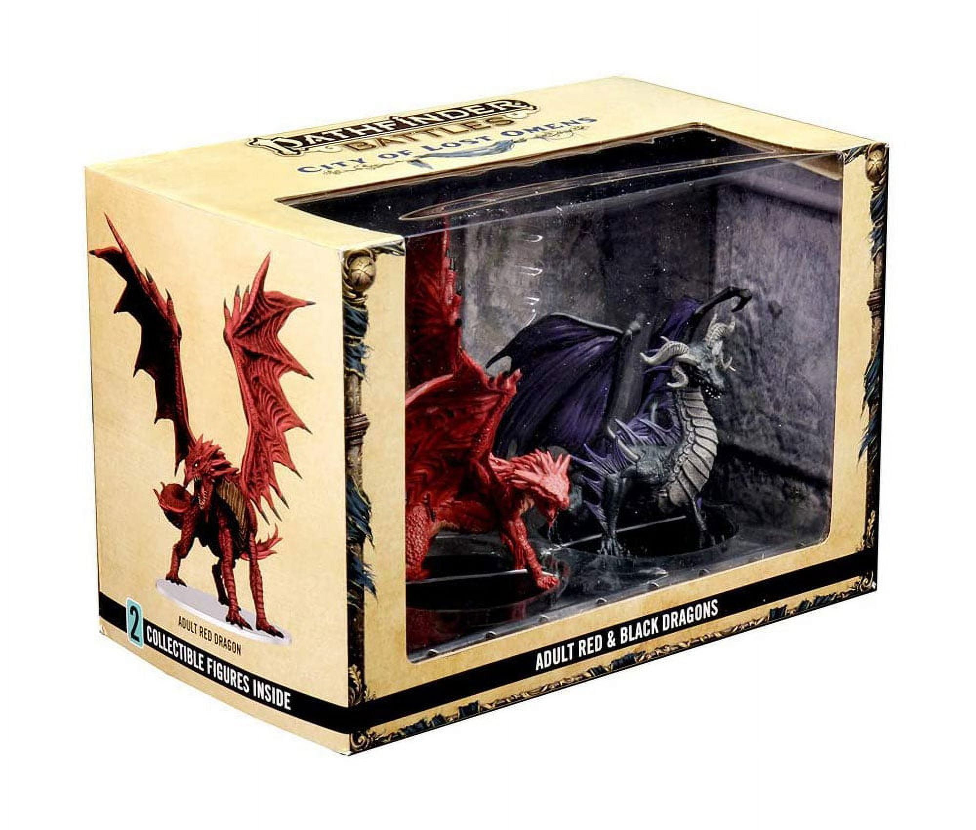 City of Lost Omens   Adult Red & Black Dragons New