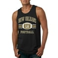 thumbnail image 1 of City of New Orleans NO American Football Fantasy Fan Sports Mens Graphic Tank Top, Black, Large, 1 of 3