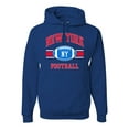thumbnail image 1 of City of New York NYG American Football Fantasy Fan | Mens Sports Hooded Sweatshirt Graphic Hoodie, Royal, Medium, 1 of 3
