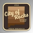 thumbnail image 1 of City of Rocks State Park Decal Sticker | 4-Inches By 4-Inches | Vinyl Sticker | UV Protective Laminate | SP068, 1 of 1