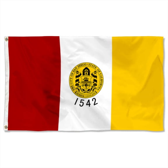 City of San Diego California Flags Polyester 3x5 FT banner
