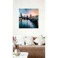 thumbnail image 1 of City of Shadows - City Scene Canvas Wall Art, 1 of 2