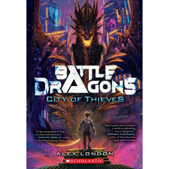 Pre-Owned City of Thieves (Battle Dragons #1) (Paperback) 1338716565 9781338716566