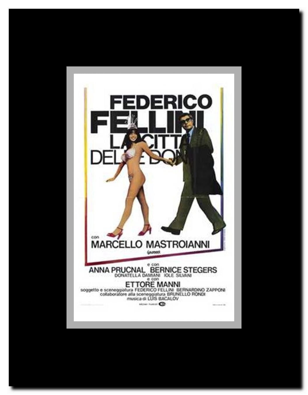 City of Women Framed Movie Poster