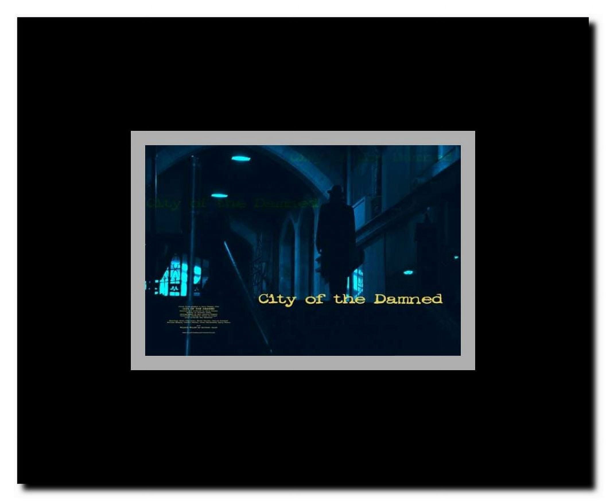 City of the Damned Framed Movie Poster