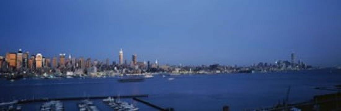 City viewed from Hamilton Park New York City New York State USA Canvas Art - Panoramic Images (18 x 6)