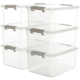 Pioneer Plastics 006C Clear Extra Small Square Plastic Container, 2.875 W  x 2.875 D x 1.0625 H