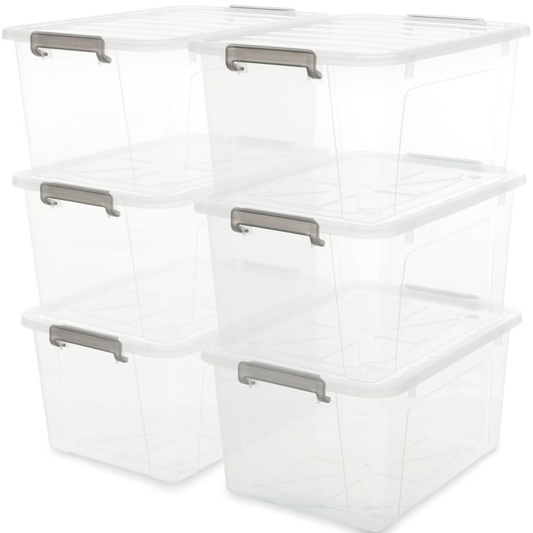 New Handmade Home Storage Box Acrylic Container With Lid Lock