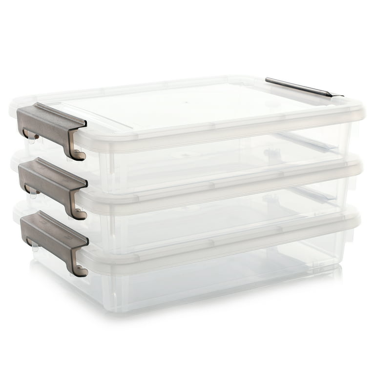 SmartStore Heavy Duty Storage Boxes with Lids 14L Set of 10 - Nestable &  Stackable Impact Resistant Tool Box Set - BPA Free Food Storage Containers  