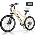 thumbnail image 1 of Qlife Electric Bike for Adults 26" Ebike with 2.1" Tire, Peak 750W Motor Ebikes with 7/21 Speed Mountain Bicycle 22MPH (Light Grey), 1 of 6
