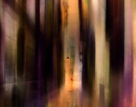 Cityscape (2) Canvas Art - Sol Marrades (20 x 24)