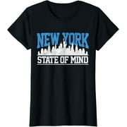 Cityscape Chic: NYC Skyline T-Shirt - Trendy Memento for Contemporary Explorers