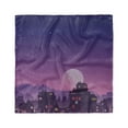 thumbnail image 1 of Cityscape Head Scarf, Moon Starry Night Sky, Head Wrap, 3 Sizes, by Ambesonne, 1 of 2