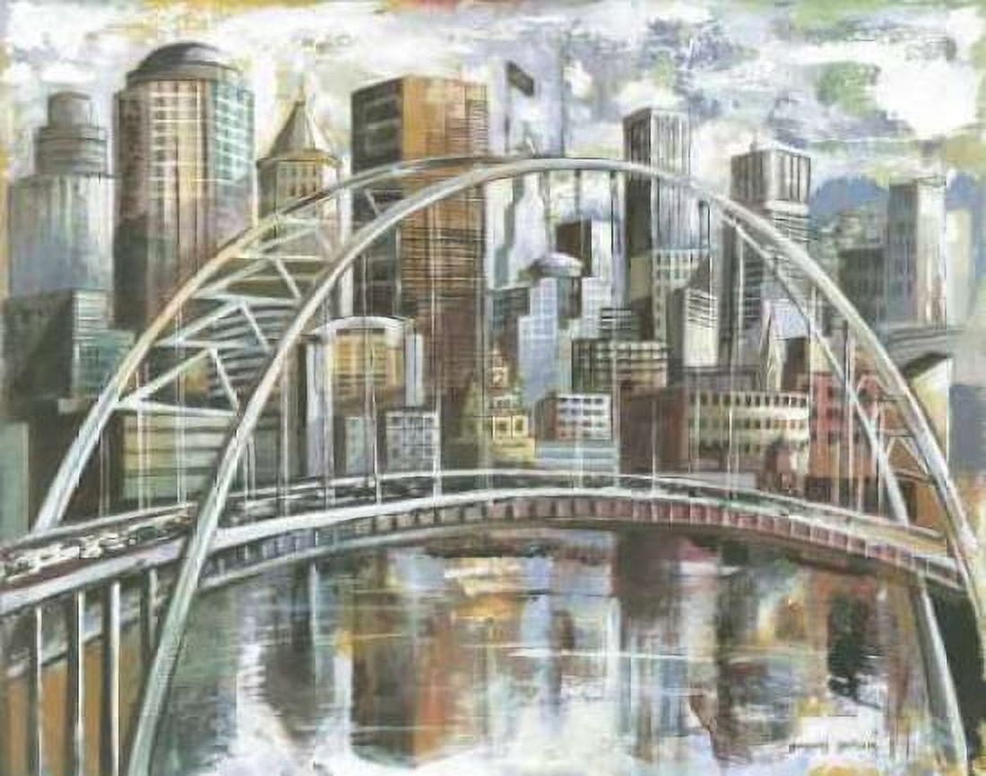 Cityscape II Canvas Art - Gregory Gorham (22 x 28)