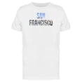 thumbnail image 1 of Cityscape In San Francisco Name Tee Men's -Image by Shutterstock, 1 of 1
