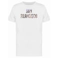 thumbnail image 1 of Cityscape In San Francisco Word Tee Men's -Image by Shutterstock, 1 of 2