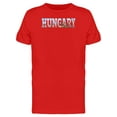 thumbnail image 1 of Cityscape On Hungary Name T-Shirt Men -Image by Shutterstock, Male Medium, 1 of 2