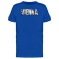 thumbnail image 1 of Cityscape On Vienna City Name Tee Men's -Image by Shutterstock, 1 of 1