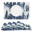 thumbnail image 1 of Cityscape Reversible Placemat Non Slip Coffee Mat 18x12 Inch for Dining, Kitchen, Coffee, 1 of 9