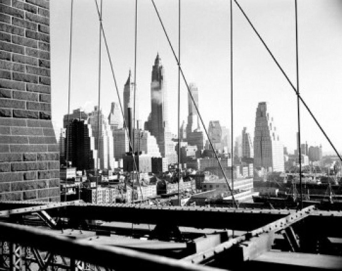 Cityscape with skyscrapers Canvas Art - (24 x 36)