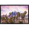thumbnail image 1 of Cityscapes - Los Angeles, California Pastel Wall Poster, 14.725" x 22.375", Framed, 1 of 3