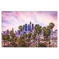 thumbnail image 1 of Cityscapes - Los Angeles, California Pastel Wall Poster, 14.725" x 22.375", Framed, 1 of 3