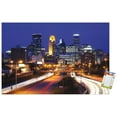 thumbnail image 1 of Cityscapes - Minneapolis, Minnesota Wall Poster, 14.725" x 22.375", 1 of 6