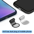 thumbnail image 1 of Citystores Dustproof Plug Universal Anti lost Silicone Mobile Phone Charging Port Anti dust Cover Stopper for iPhone/for, 1 of 8