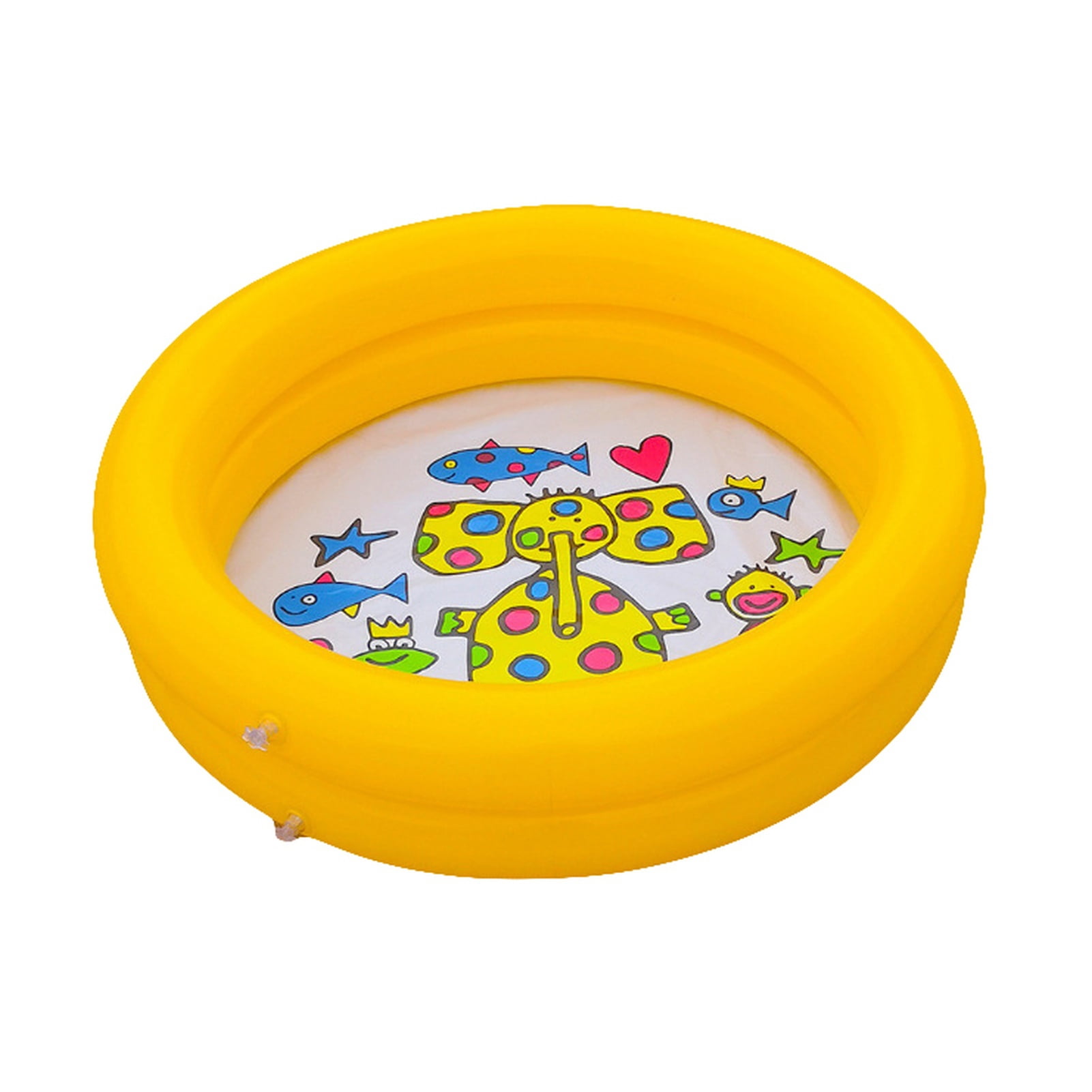 Citystores Inflatable Pool Thicken Blow Up PVC Round Mini Swimming Pool ...