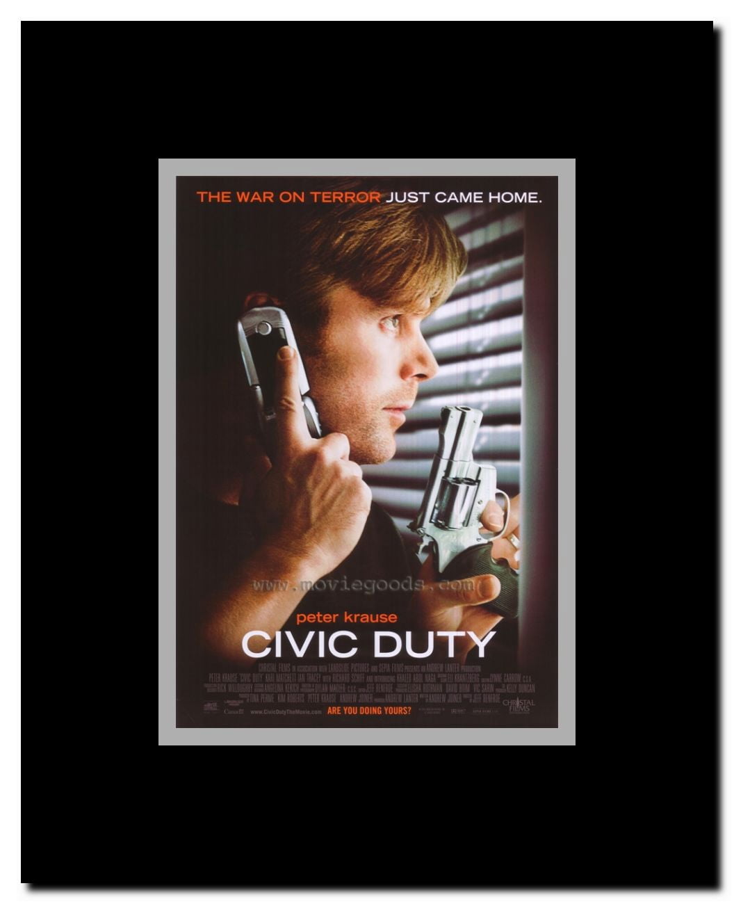 Civic Duty Framed Movie Poster