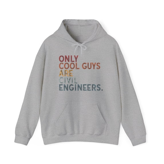 Civil Engineer Hoodie Gifts Hooded Sweatshirt Pullover Shirt